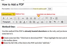 How to Add a PDF Link in WordPress