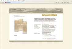 SusanEriksson.com – Redesign Launch