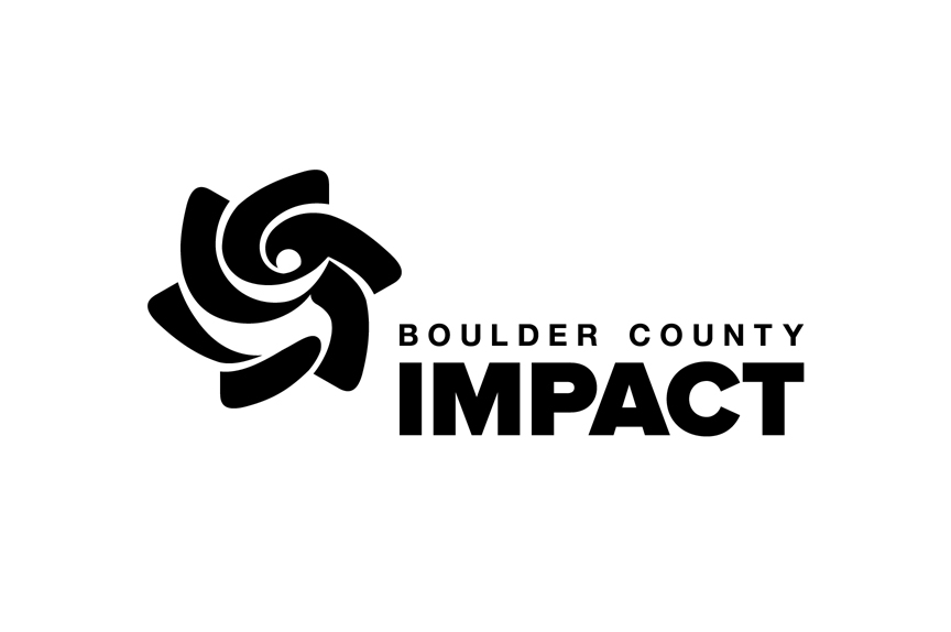 Boulder County IMPACT   solid black logo