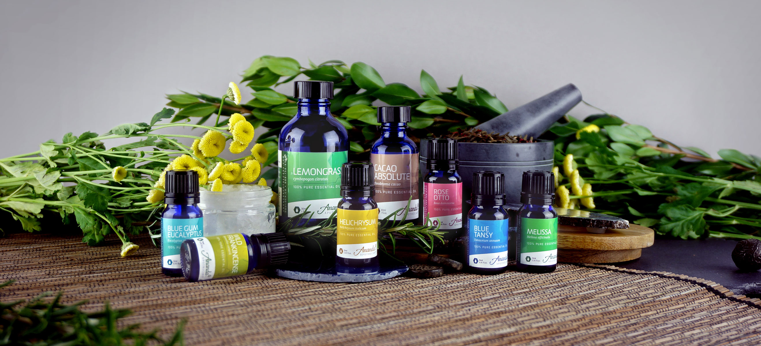 Ananda Apothecary: Website, Labels, & Photography