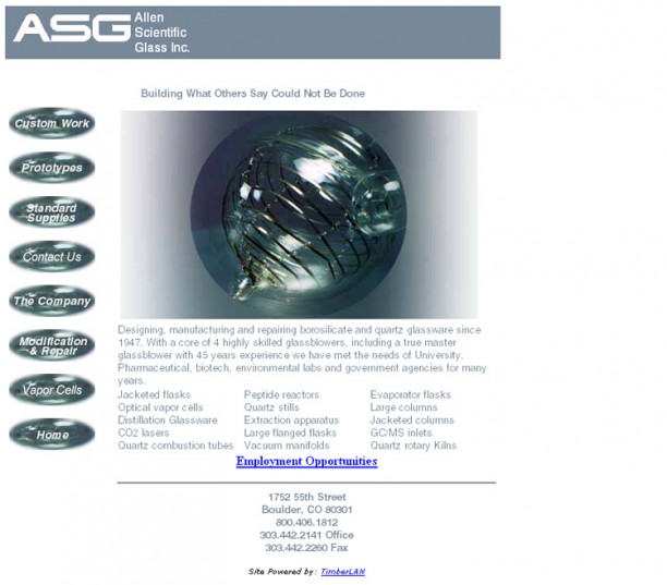 Current ASG Website 