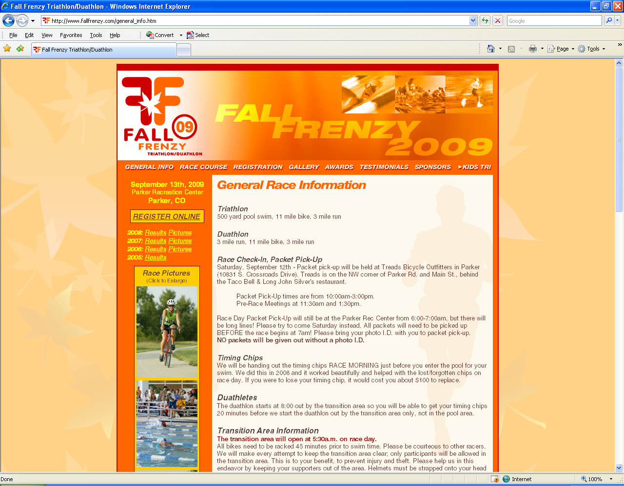 FallFrenzy V2.0, 2006-2009