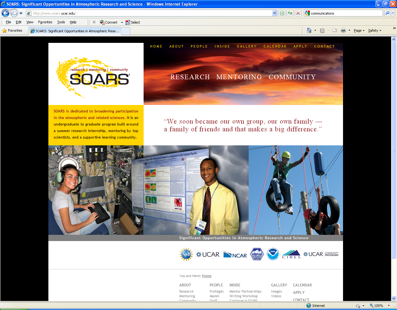 SOARS: Website Launch