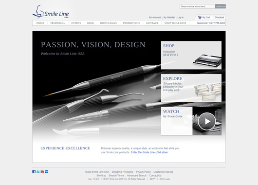 Smile Line USA: Ecommerce Redesign Launch